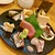 魚男 - 料理写真:刺身盛り合わせ1人前