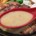 魚介豚骨ラーメン　あき家 - 