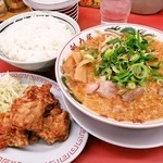 ラーメン魁力屋 - から揚げ定食