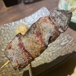 炭火焼鳥 西田屋 - 肝(塩)(242円)