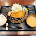 とんかつ瓢 - ロースかつ定食