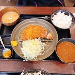 とんかつ瓢 - 上ロースかつ定食