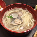 歌行燈 - 蛤歌行燈御膳(蛤釜揚げうどん)