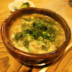 旬味 泰平 - 武生産野生猪鍋の雑炊