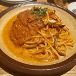 俺のイタリアン - 渡り蟹のクリームパスタ♪蟹の濃厚な甘みが最高♪