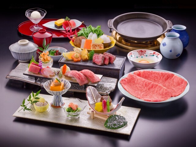 Ningyocho Imahan Toukyou gaaden terasu kioichou ten restaurant in Tokyo, Japan