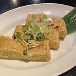 府中邸 - とちお揚げ　ネギ小