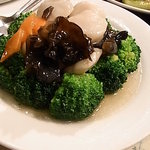 ホタテ　ブロッコリー蒸し