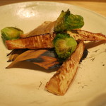 神保町 傳 - 27年2月　筍、芽キャベツ