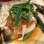 神保町 傳 - 27年2月　熟成河豚　ブツ、皮ポン酢