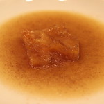 レンゲ - ボラの浮袋　金華ハムのスープ　(2015/01)