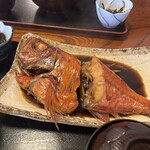 食事処 池田 - 金目鯛の煮付け（ごはん小盛りで2300）