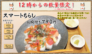 神田江戸ッ子寿司 スマートレーン北口店 - 平日ランチ3 ※年末年始・お盆期間中は対象外
