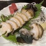 くらおか亭 - あわびの刺身