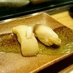 Sushi nanakarage - ホタテと北寄貝