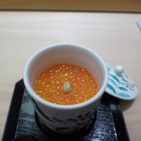 鮨 銀座 おのでら - いくらの茶碗蒸し
