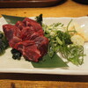 立呑・ホルモン串　千日前えん - くじらホホ肉 造り