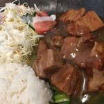中華飯店　靉龍 - 豚の角煮は思ったよりたくさん！