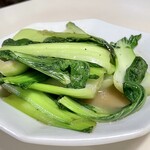 串バー あ・うん - 青菜炒め (青梗菜)