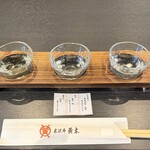 米澤牛黃木 牛鍋Ooki - 地酒飲み比べセット