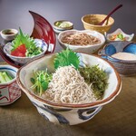釜揚げしらすのとろろめし膳