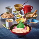 博多風鯛めしと麵　お得な茶碗蒸し付