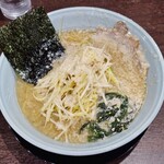 ラーメンショップ〇化 - 料理写真:ネギラーメン＋背脂　850＋100円