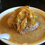 らーめん工房 大将亭 - ネギ味噌チャーシュー大盛 ¥1130