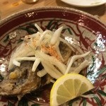 鮨と魚料理 保広 - 今朝取れた中振りの鯵南蛮