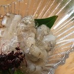 鮨と魚料理 保広 - 何でしょう?シャコの生です、旨い