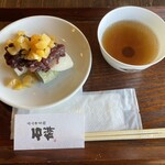 叶 匠壽庵 - 石餅・栗
