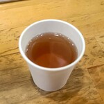 らーめんセンター トミオ - HOTほうじ茶のサービス