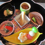 日本料理 「さくら」  - お花見箱（上から）