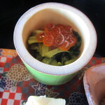 日本料理 「さくら」  - 花わさびのお浸し