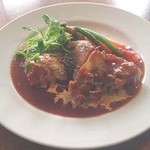 柊山ガーデン - Ｉランチのハーブチキングリル（2015/02/21）