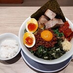 キラメキノトリ - 料理写真:台湾まぜそばDX