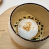 レチュード - スープ
　☘️新じゃがいものポタージュ
　新玉ねぎのムース パセリのオイル
