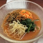 冷めんの店 たかひ - ナムル冷麺 ¥1,500