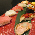 にぎり長次郎 - 料理写真:ランチ 彩