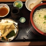 和食さと 堀越学園前店 - 天ぷら　釜揚げ