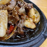 喰道楽 - 宮廷トッポギのアップ。こってり