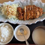 黒酢チキン南蛮定食 たかもとや - 