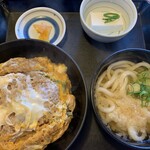 中村屋 - カツ丼セット