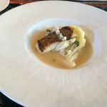 あざみ野うかい亭 - 真鱈と冬キャベツのナージュ