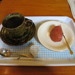 Hasenowayuuan - コーヒーとサービスのリンゴのコンポート
