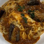ポポラマーマ - ナスとチーズのボロネーゼ