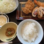 とんかつ濱かつ - 梅しそ巻とヒレ御膳