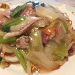 四川 MON 花 - 五目あんかけ焼きそば