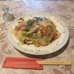 四川 MON 花 - 五目あんかけ焼きそば