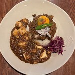 中目黒カレー明凛堂 - 【四川風麻婆豆腐合い掛けキーマ(四川)】